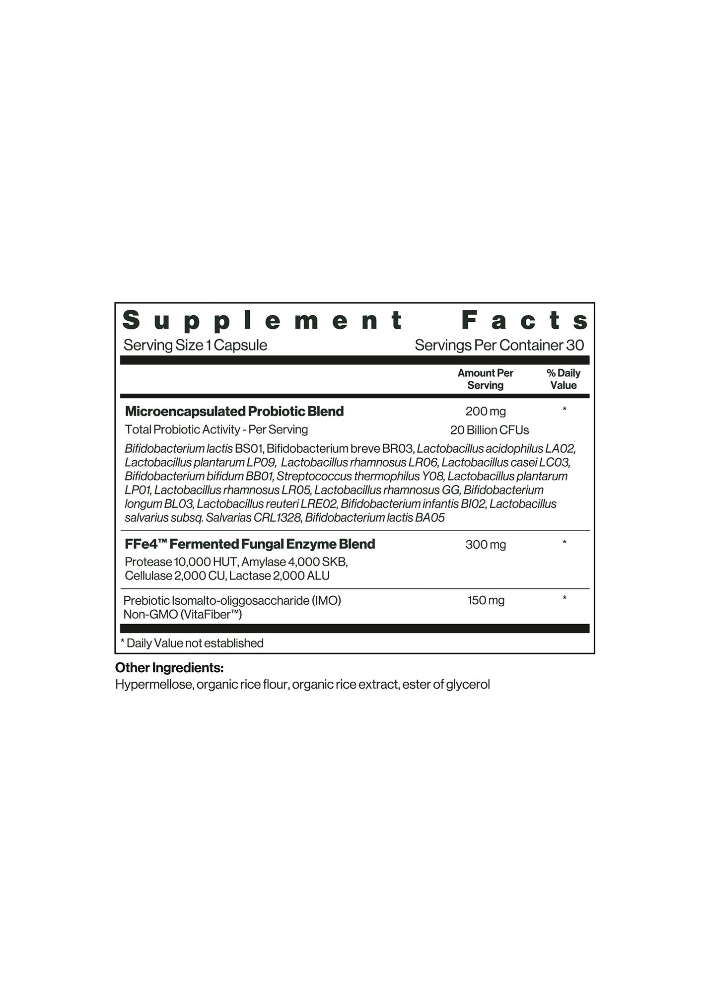 Pozaxa Not Your Average Probiotic